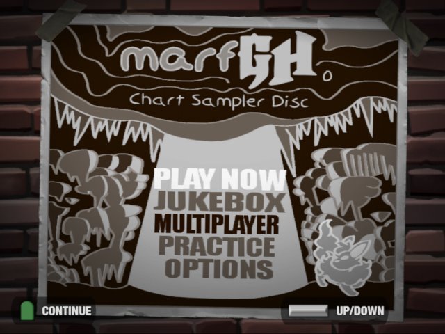 marfGH: Volume 0 title screen