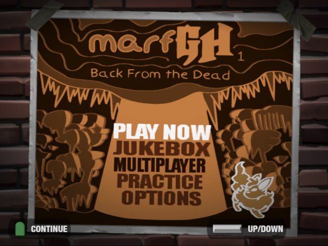 marfGH: Volume 1 title screen
