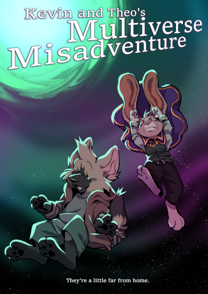 Kevin and Theo's Multiverse Misadventure, promotional poster